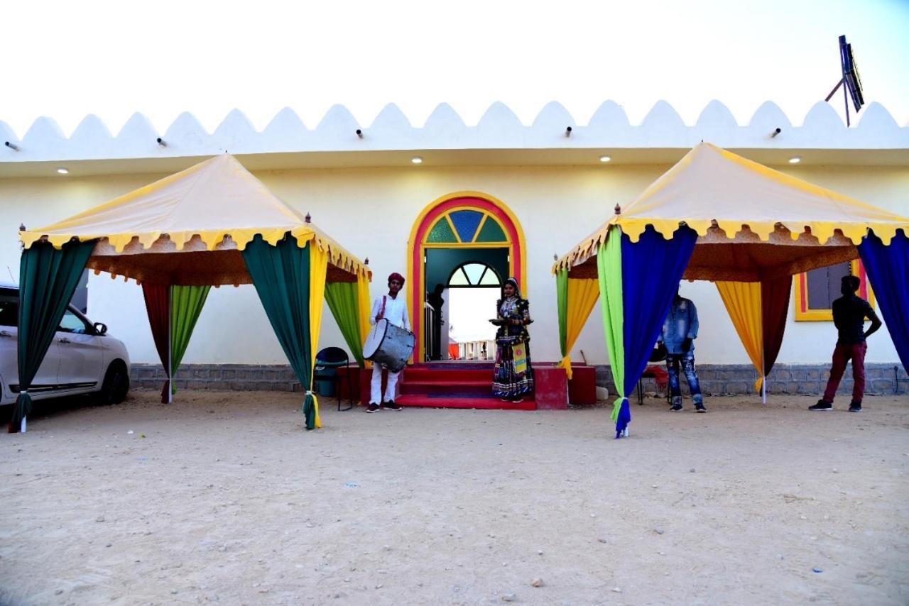 Sam Dunes Desert Safari Camp Hotel Dzsaiszalmer Kültér fotó