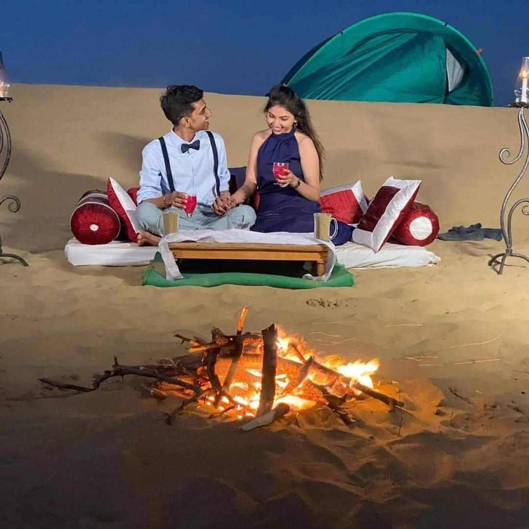 Sam Dunes Desert Safari Camp Hotel Dzsaiszalmer Kültér fotó